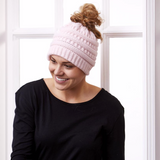 Tickled Pink Messy Bun Hats
