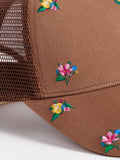 Shiraleah | Floral Brown Trucker Hat