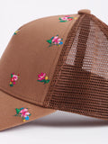 Shiraleah | Floral Brown Trucker Hat