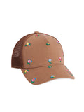 Shiraleah | Floral Brown Trucker Hat