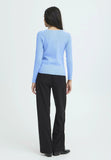B Young | Bmmnorma Rib Cardigan | Blue