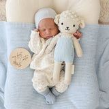 Cuddle + Kind | Benjamin the Lamb | 13" Hand Knit Doll