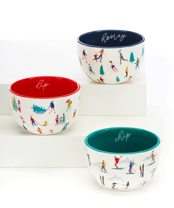 Avenue 9 | Ceramic Dip & Snack Bowls
