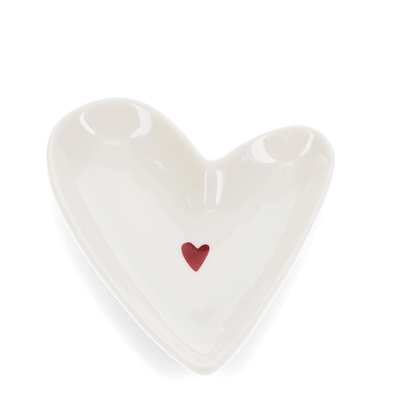 Rex London | Ceramic Trinket Dish | Heart