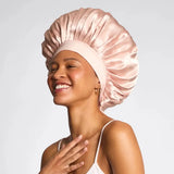 Kitsch | Adjustable Oversized Satin Bonnet