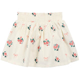 Miles the Label | Bows and Bouquet Woven Skort