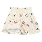 Miles the Label | Bows and Bouquet Woven Skort