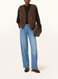 Ichi | Ihgozima Teddy Brown Vest | Coffee Bean
