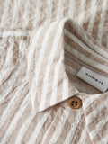 Name It | Baby Button Up Short Sleeve | Chateau Grey