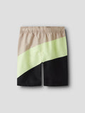 Name It | Colourblock Swim Shorts | Chateau Gray