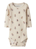 Name It | Teddy Bear Long Sleeve Bodysuit