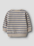 Name It | Organic Cotton Teddy Bear Sweatshirt | Chateau Gray