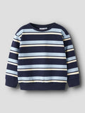 Name It | Organic Cotton Navy Stripe Sweatshirt