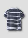 Name It | Regular Fit Children's Terry Polo Shirt | Vintage Blue