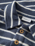Name It | Regular Fit Children's Terry Polo Shirt | Vintage Blue