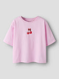 Name It | Gel Print Cotton Girls T-Shirt | Cherry