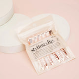 Kitsch | Rose Gold Styling Hair Clips | 6pc Set