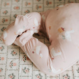 Petit Lem | Dress-Up Duck Print on Primrose Pink Sleeper