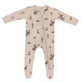 Kyte Baby | Zippered Footie Sleeper | Classic Cowboy