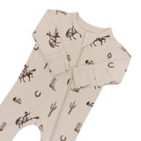 Kyte Baby | Zippered Footie Sleeper | Classic Cowboy