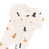 Kyte Baby | Zippered Footie Sleeper | Fluffy Dog