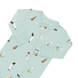 Kyte Baby | Zippered Footie Sleeper | Golf