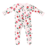 Kyte Baby | Zippered Footie Sleeper | Strawberry Fields