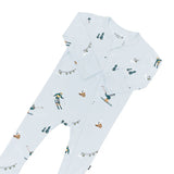 Kyte Baby | Zippered Footie Sleeper | Alpine Skiing