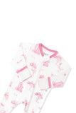 Kyte Baby | Zippered Footie Sleeper | Toile Ballet