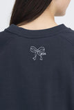 Ichi | Ihmarrot Bow Sweater | Total Eclipse