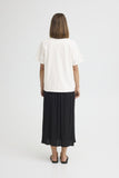 Ichi | Ihmimmie Short Sleeve Shirt | Cloud Dancer