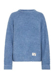 Ichi | Ihblarisa Long Sleeve Pullover | Blue Yonder