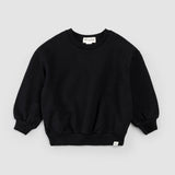 Miles the Label | Miles Basics Pure Girl's Sweatshirt | Black