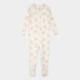 Petit Lem | Bows Print on Ivory Convertible Sleeper