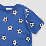 Miles the Label | Soccer Ball T-Shirt | Royal Blue