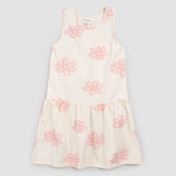 Miles the Label | Flowers on Ivory Racerback Jersey Dress