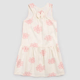 Miles the Label | Flowers on Ivory Racerback Jersey Dress
