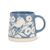 Abbott | Wide Base Blue Bird Mug