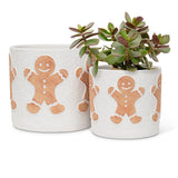 Abbott | Medium Gingerbread Man Planter