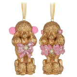 Abbott | Dress Up Poodle Christmas Ornament