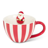 Abbott | Santa Wide Stripe Mug