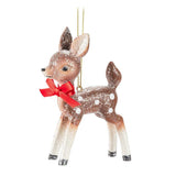 Abbott | Vintage Standing Fawn Deer Christmas Ornament