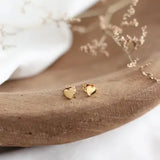 Birch Jewellery | Mini Heart Earrings