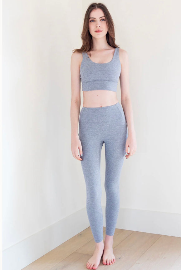 Priv | Ultimate Ribbed Legging | Ash