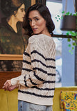 Angel Eye | Winston | MO35982 | Black & White Sweater
