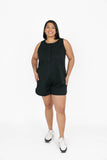 Smash + Tess | Tia Shorty Romper | Midnight Black