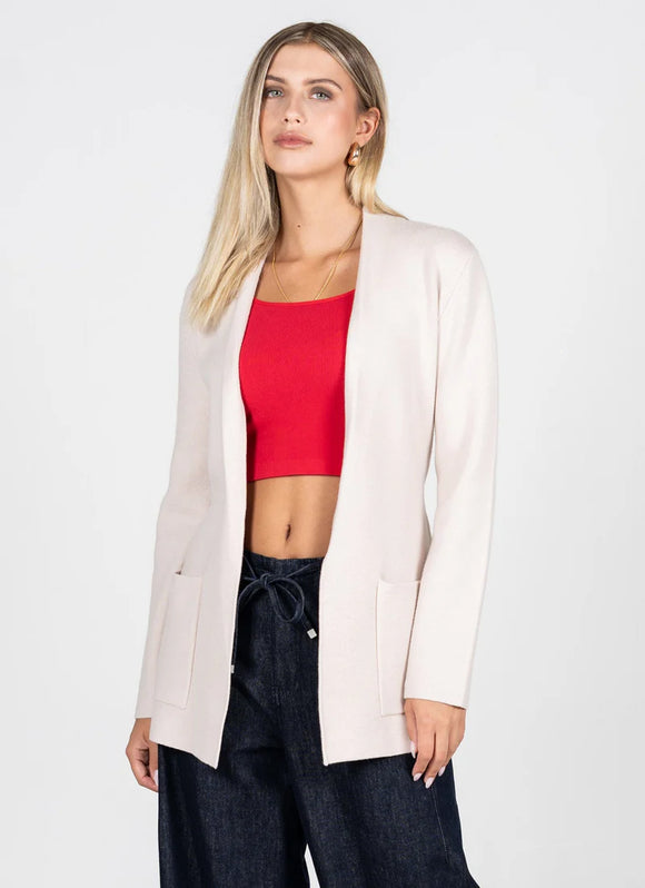 C’est Moi | Viscose Blend Knit Belted Cardigan