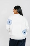 Smash + Tess | Nora Cardigan | Ivory/Light Blue