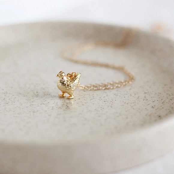 Birch Jewellery | Chicken Necklace | Gold