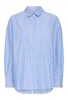 Ichi | Ihsadia Long Sleeve Button Up Shirt | Blue Yonder
